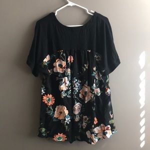 Ava & Viv Mixed Media Tee